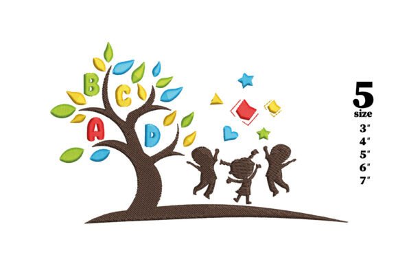 Children Playing, Learning Tree