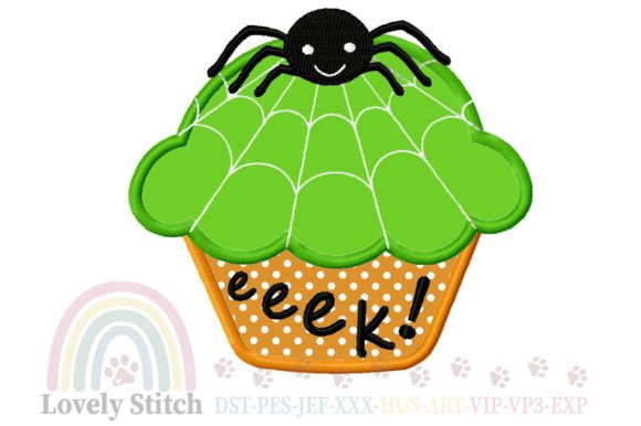 Cupcake Embroidery: A Whimsical Halloween Staple