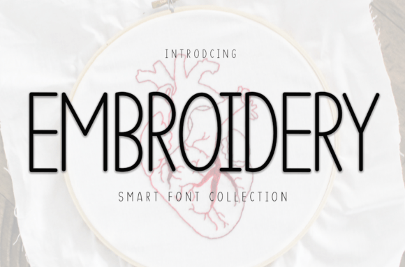 Embroidery: Bold, Clean, Craft-Fair Ready