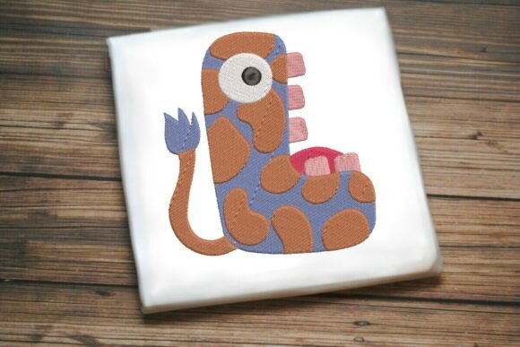 Fun Monster Alphabet Letter L